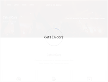 Tablet Screenshot of catsincars.com